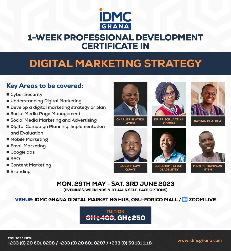 DIGITAL MARKETING STRATEGY Institute for Digital Marketing and