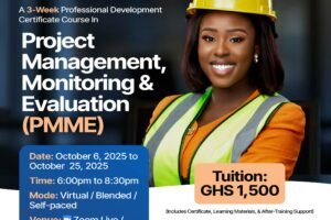 PROJECT MANAGEMENT PROJECT MANAGEMENT-monitoring and evaluation course-idmc ghana PMME-01