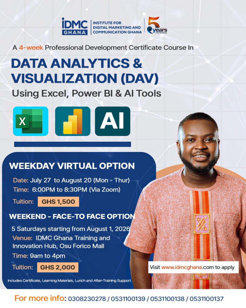 Data Analytics and Visualization DAV Power Bi and Excel AI Tools